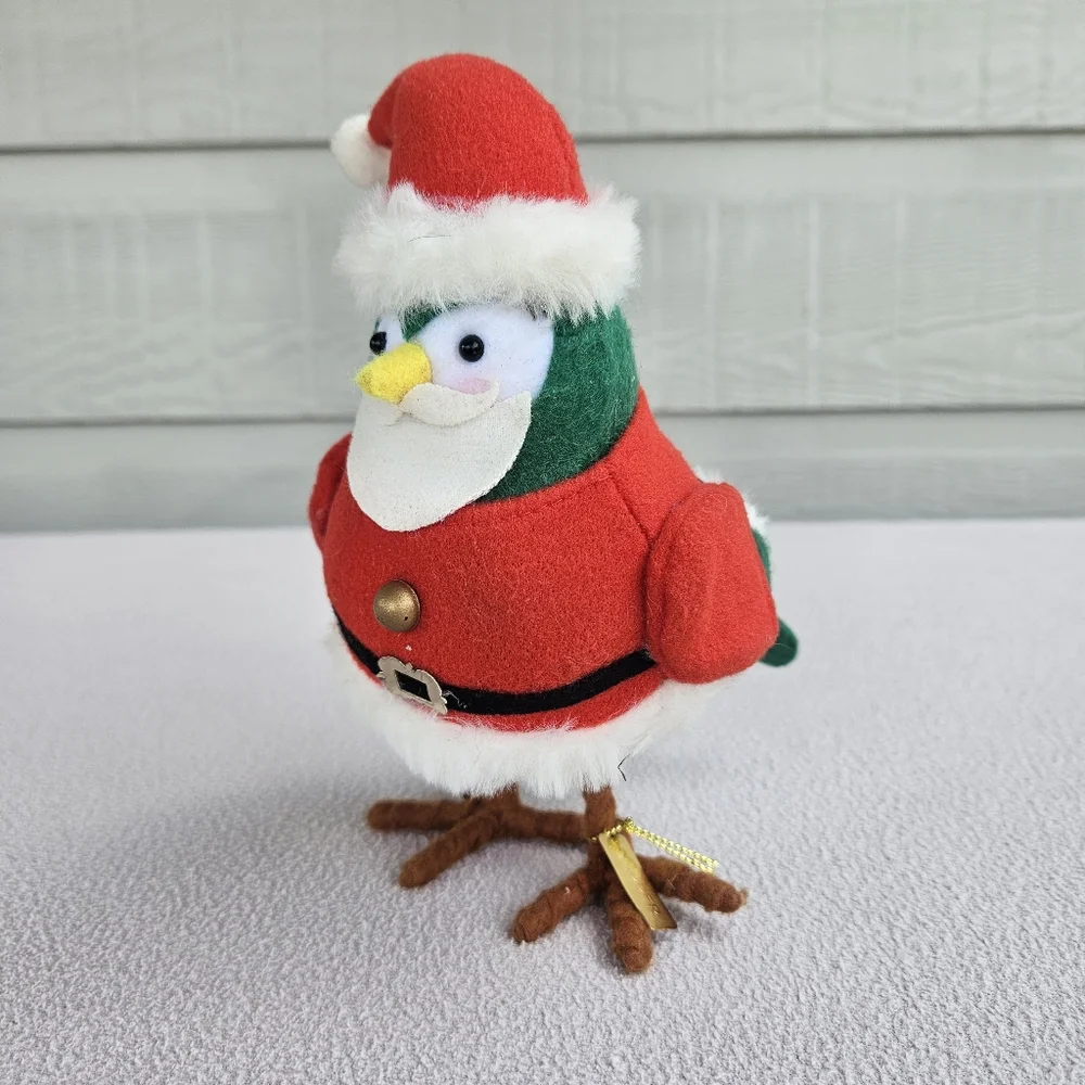Target Spritz Felt Bird Featherly Friends Christmas 2023 Dapper Santa Claus